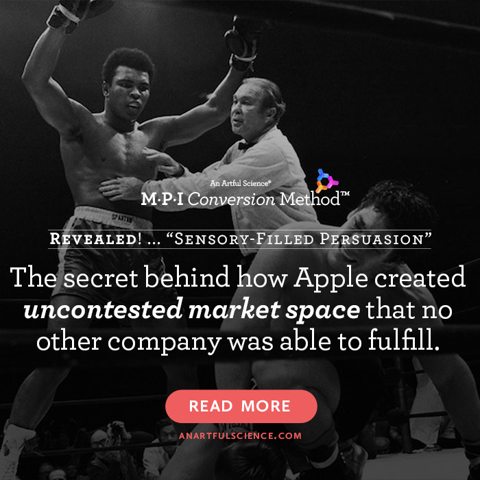 The truth behind how Apple created uncontested market space by delivering a “sensory-filled online experience” that no other company was able to fulfill.