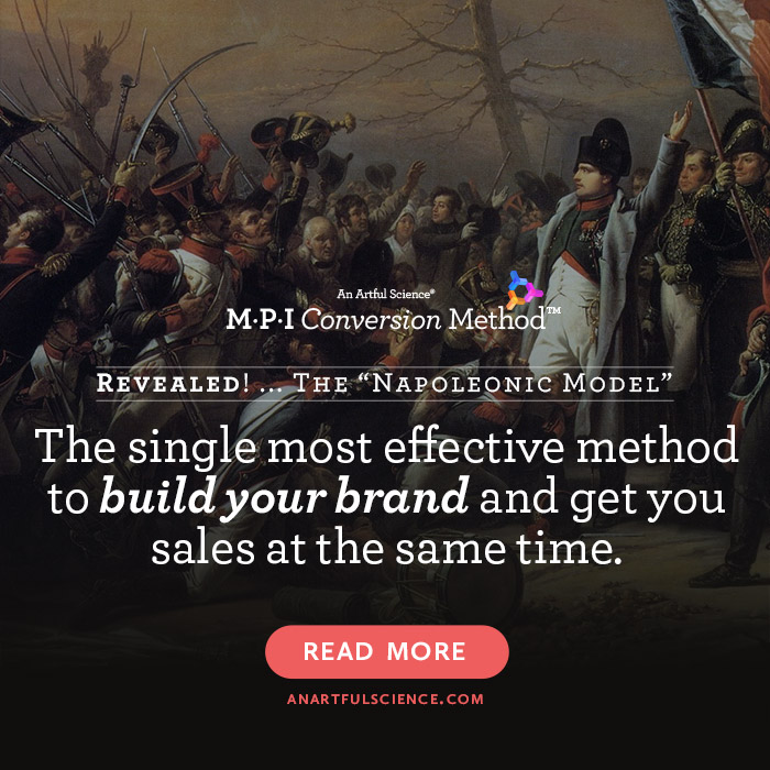 Digital marketing using the “Napoleonic Model” (The 2 step strategy to a client winning victory)
