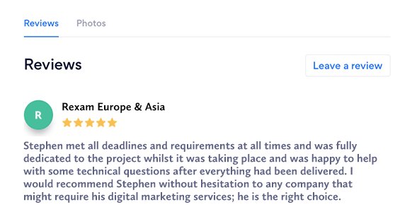 An Artful Science met all deadlines and requirements at all times and was fully dedicated to the project whilst it was taking place and was happy to help with some technical questions after everything had been delivered. I would recommend An Artful Science without hesitation to any company that might require his digital marketing services; he is the right choice.